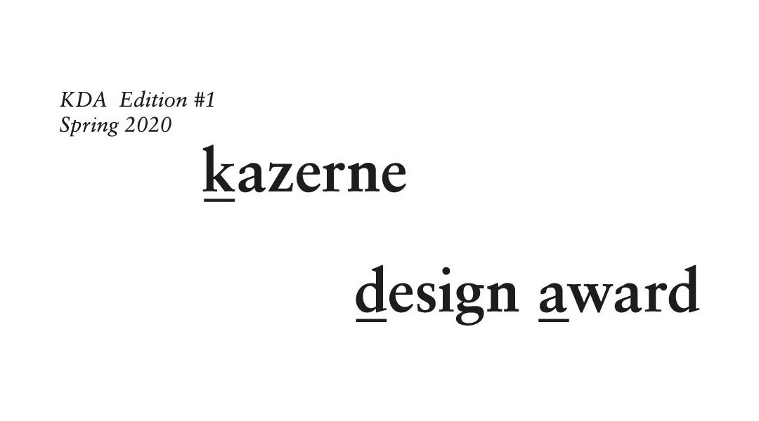 Kazerne Design Award